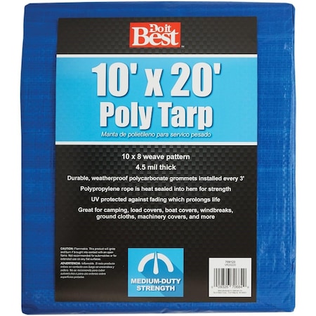 All-Source Medium Duty Tarp, Blue 709123